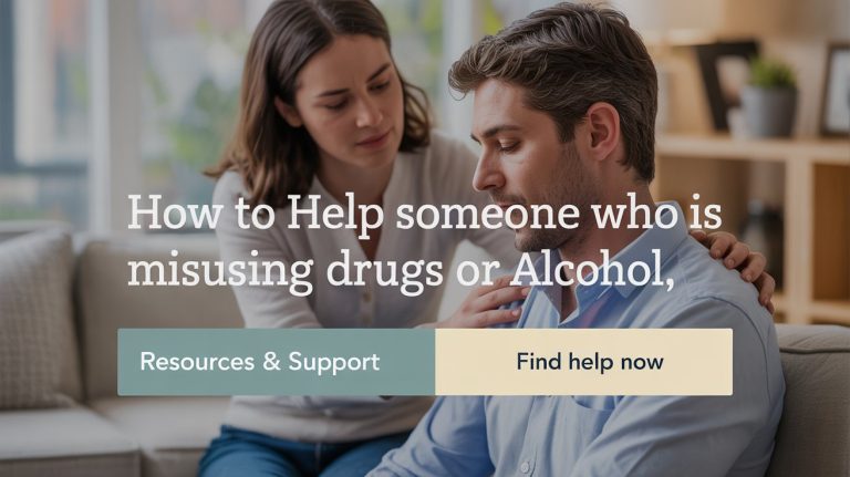 How to Help Someone Who is Misusing Drugs Or Alcohol