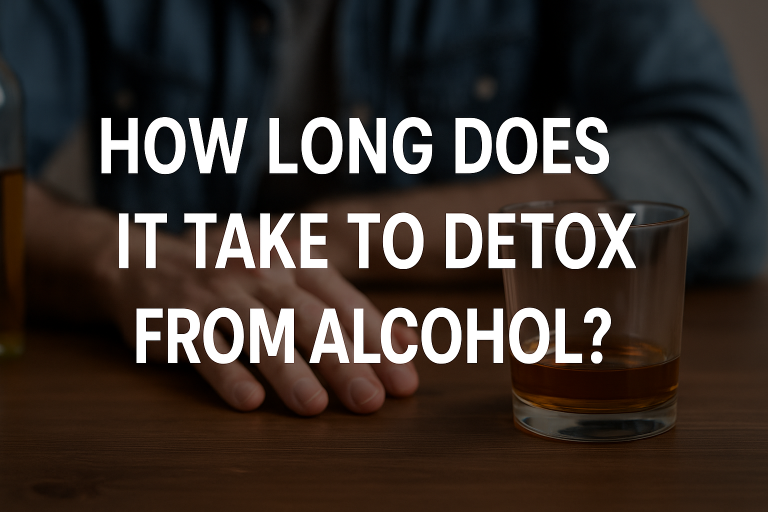 How long does it take to detox from alcohol​