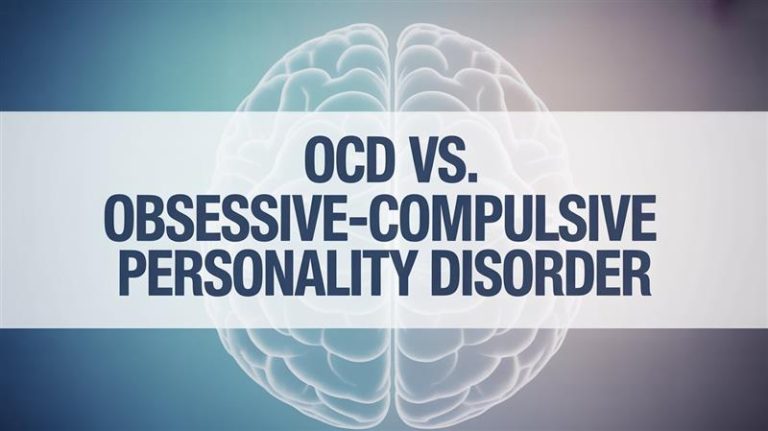 OCD vs. Obsessive-Compulsive Personality Disorder