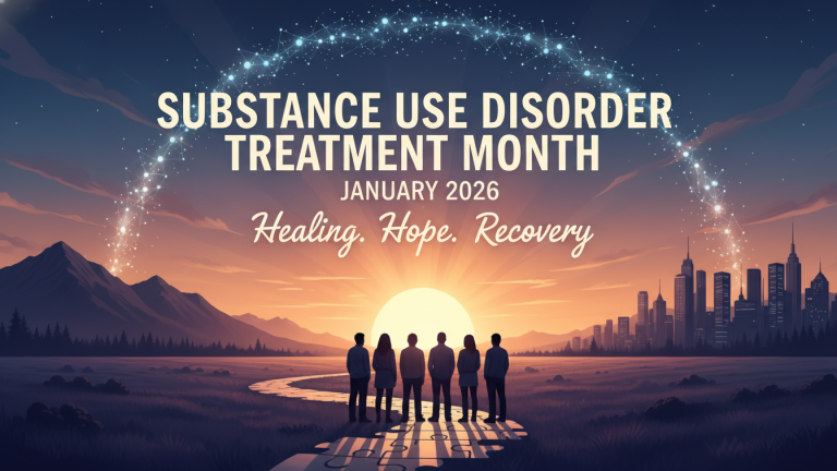 When is Substance Use Disorder Treatment Month