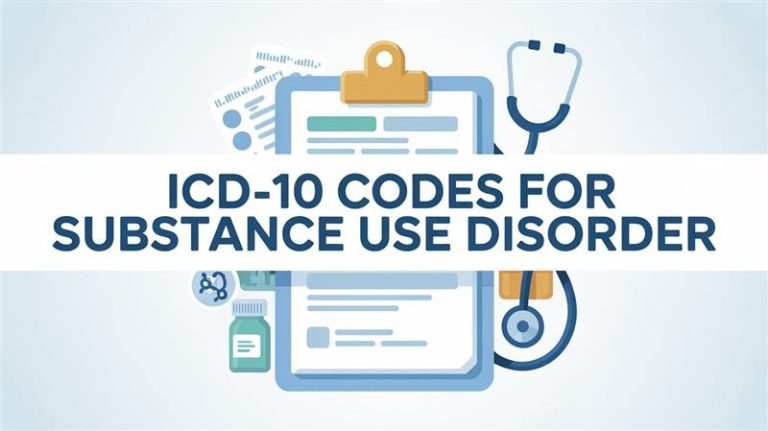 ICD-10 Codes for Substance Use Disorder