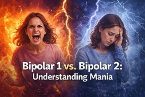 Bipolar 1 vs. Bipolar 2 Understanding Mania