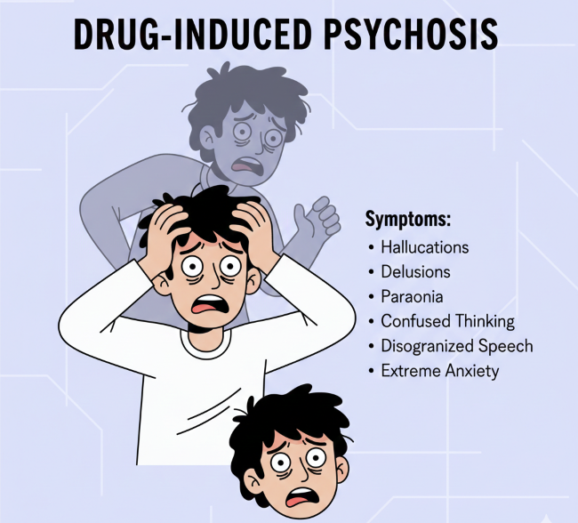 Signs and Symptoms of Drug-Induced Psychosis