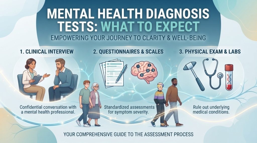 Mental Health Diagnosis Tests: What to Expect