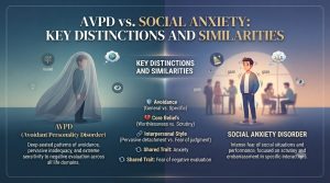 Avoidant Personality Disorder vs. Social Anxiety: Key Distinctions and Similarities