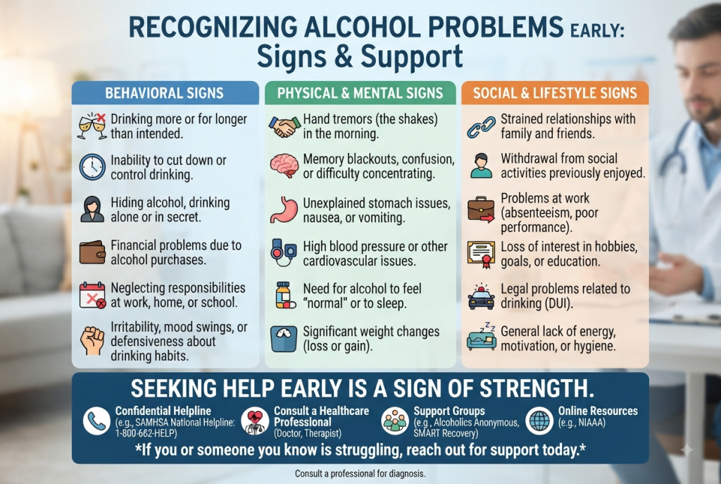 Recognizing Alcohol Problems Early
