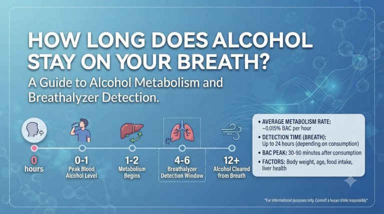 How Long Does Alcohol Stay on Your Breath?