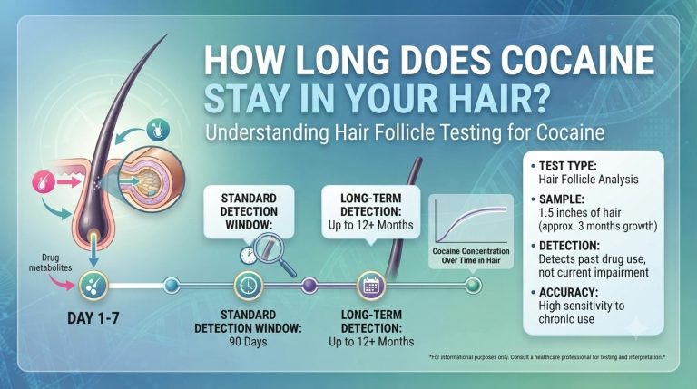 How Long Does Cocaine Stay in Your Hair?