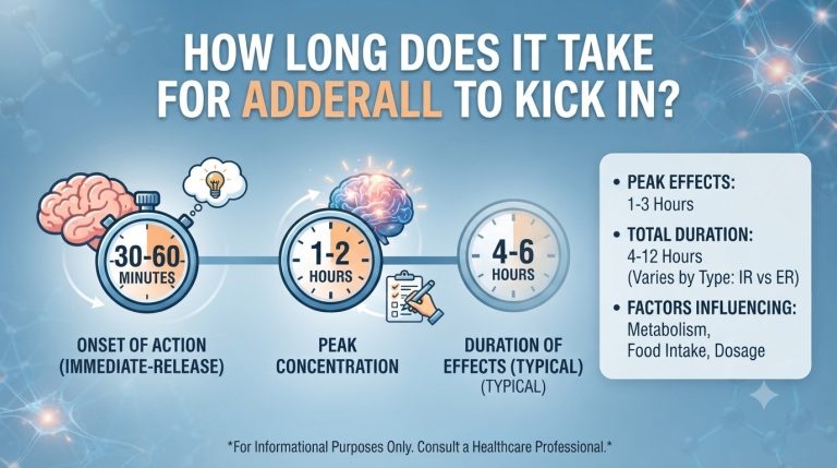 How Long Does It Take For Adderall To Kick In?