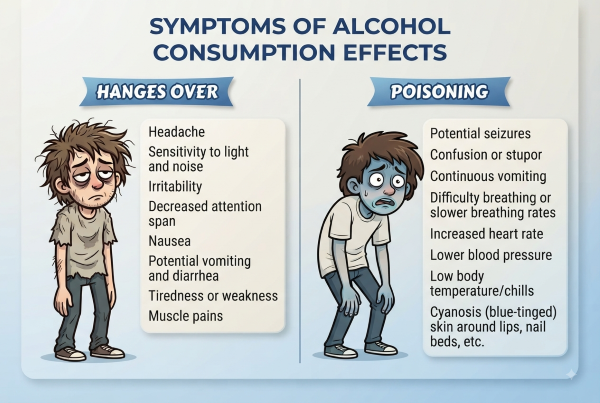 Hangover Symptoms Versus Alcohol Withdrawal