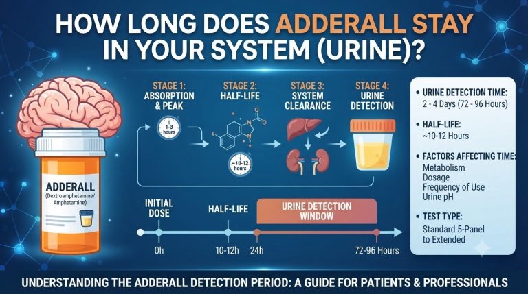 How Long Does Adderall Stay in Your System (Urine)?