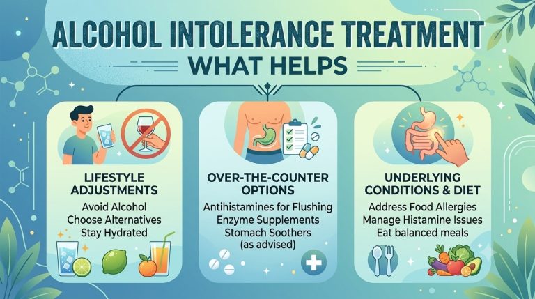 Alcohol Intolerance Treatment: What Helps