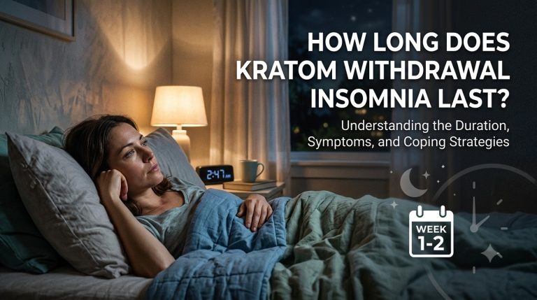 How Long Does Kratom Withdrawal Insomnia Last?
