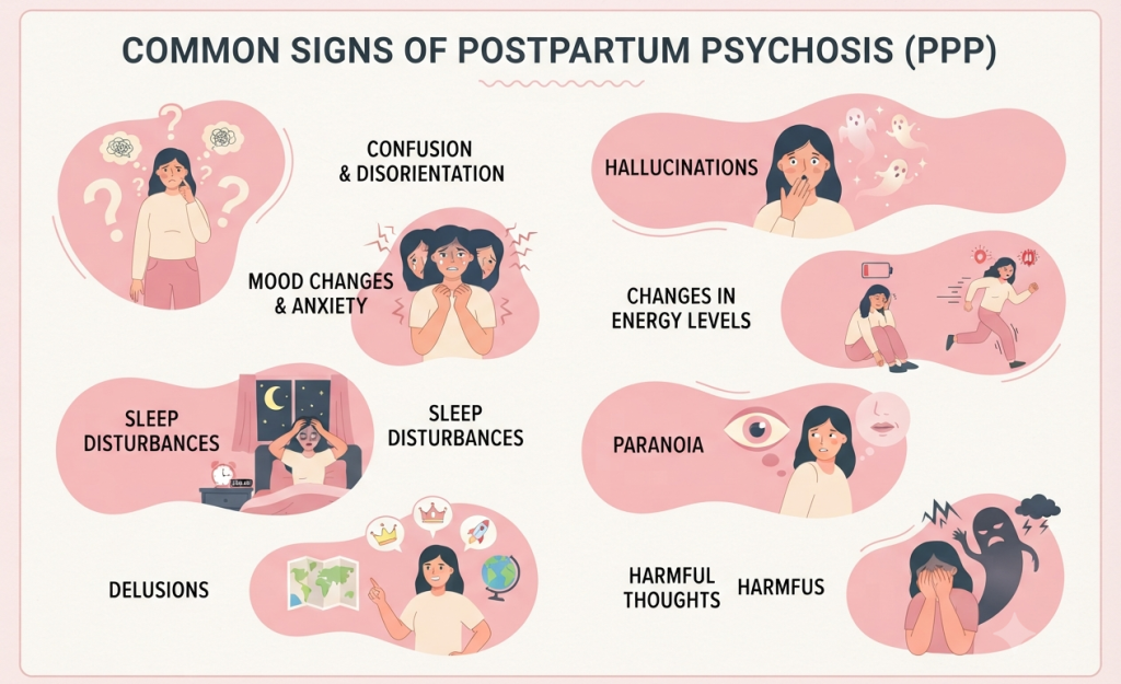 Postpartum Psychosis Symptoms