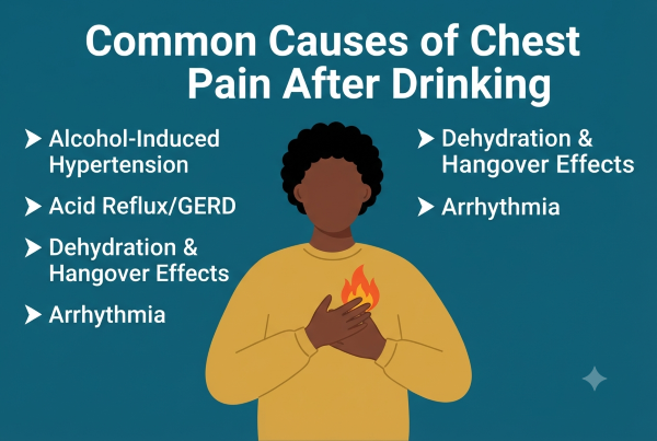 Causes of Chest Pain After Drinking Alcohol