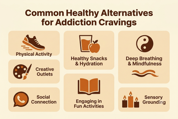 common healthy alternatives for addiction cravings